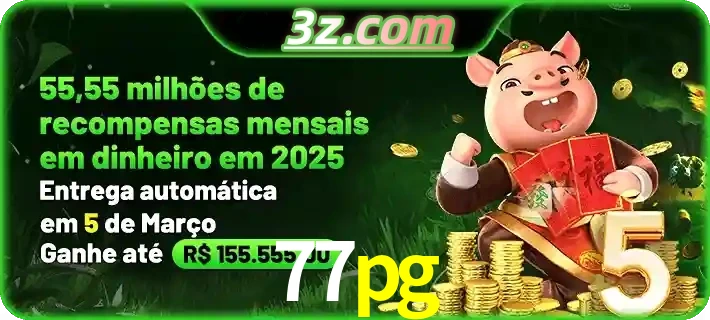cassino online bônus porco da sorte 77pg